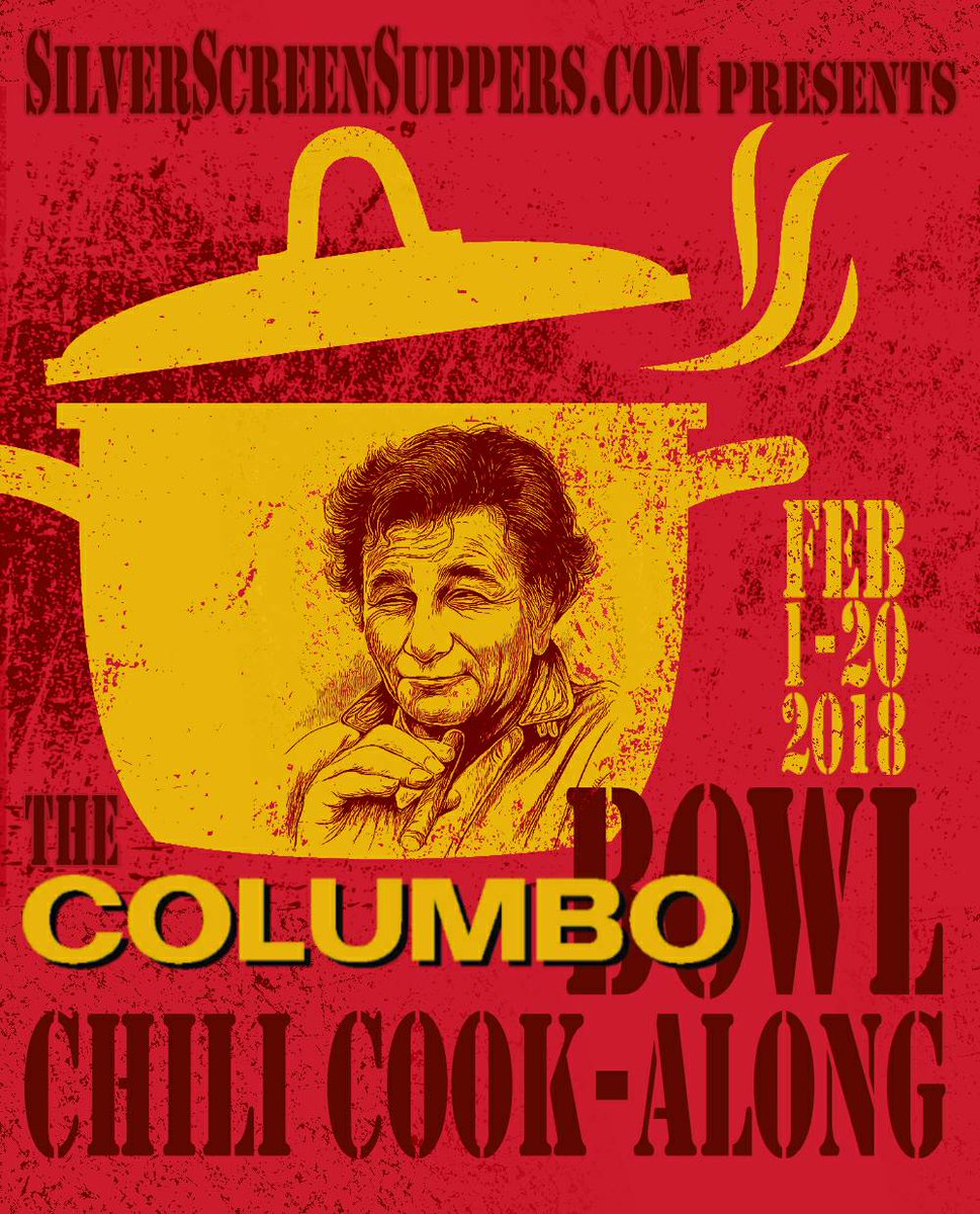 silverscreensup's tweet photo. The amazing Greg of @Recipes4Rebels has created the BEST VIDEO EVER showing how he made Johnny Cash's Chili for the Columbo Bowl Cook-Along - i just love it! https://t.co/RlZWXCOTTI Thank you, Greg! #ColumboCookbook - still time to enter! #ColumboBowl https://t.co/D5XxaSV810