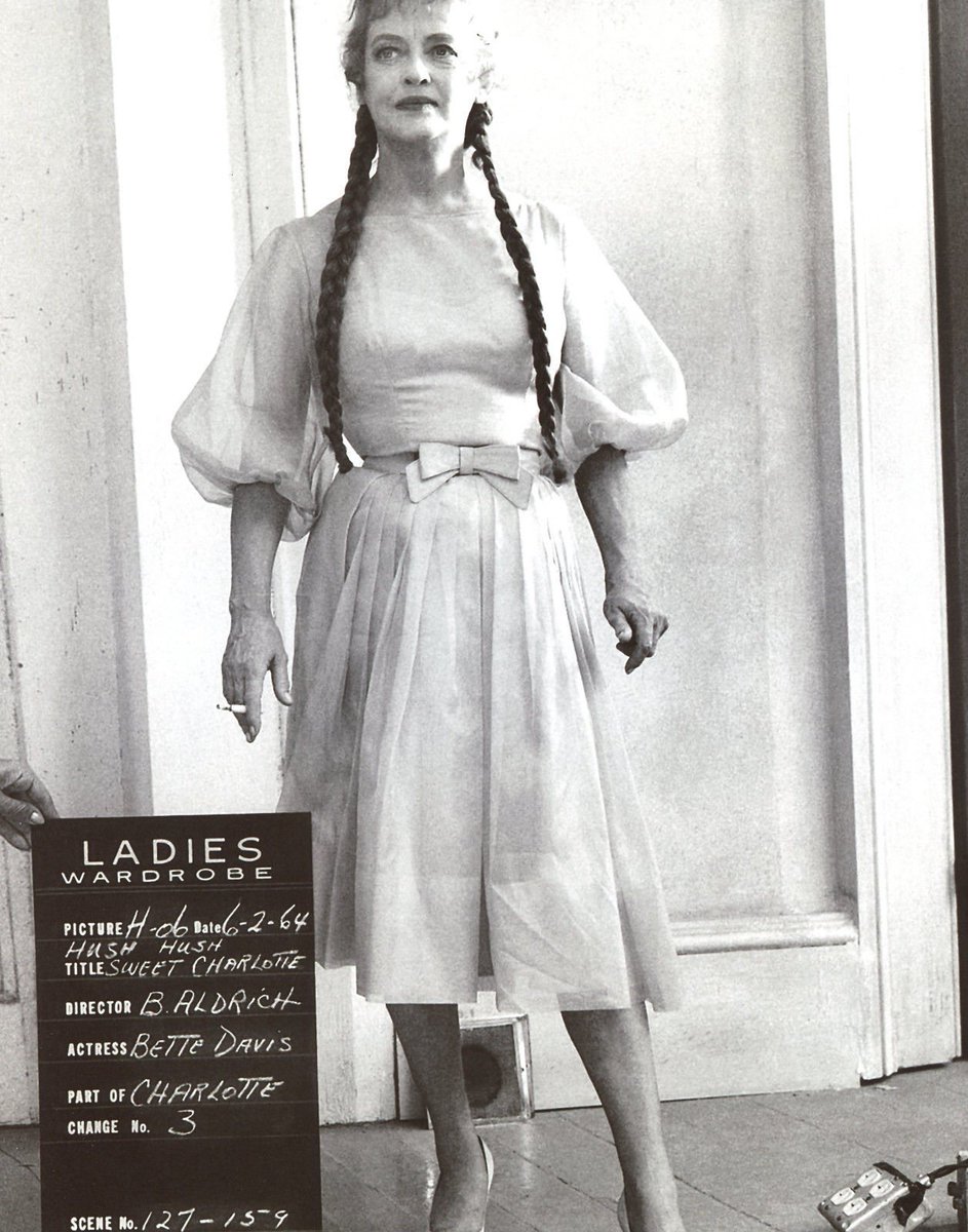 Bette Davis Estate S Tweet Wardrobe Tests For Hush Hush