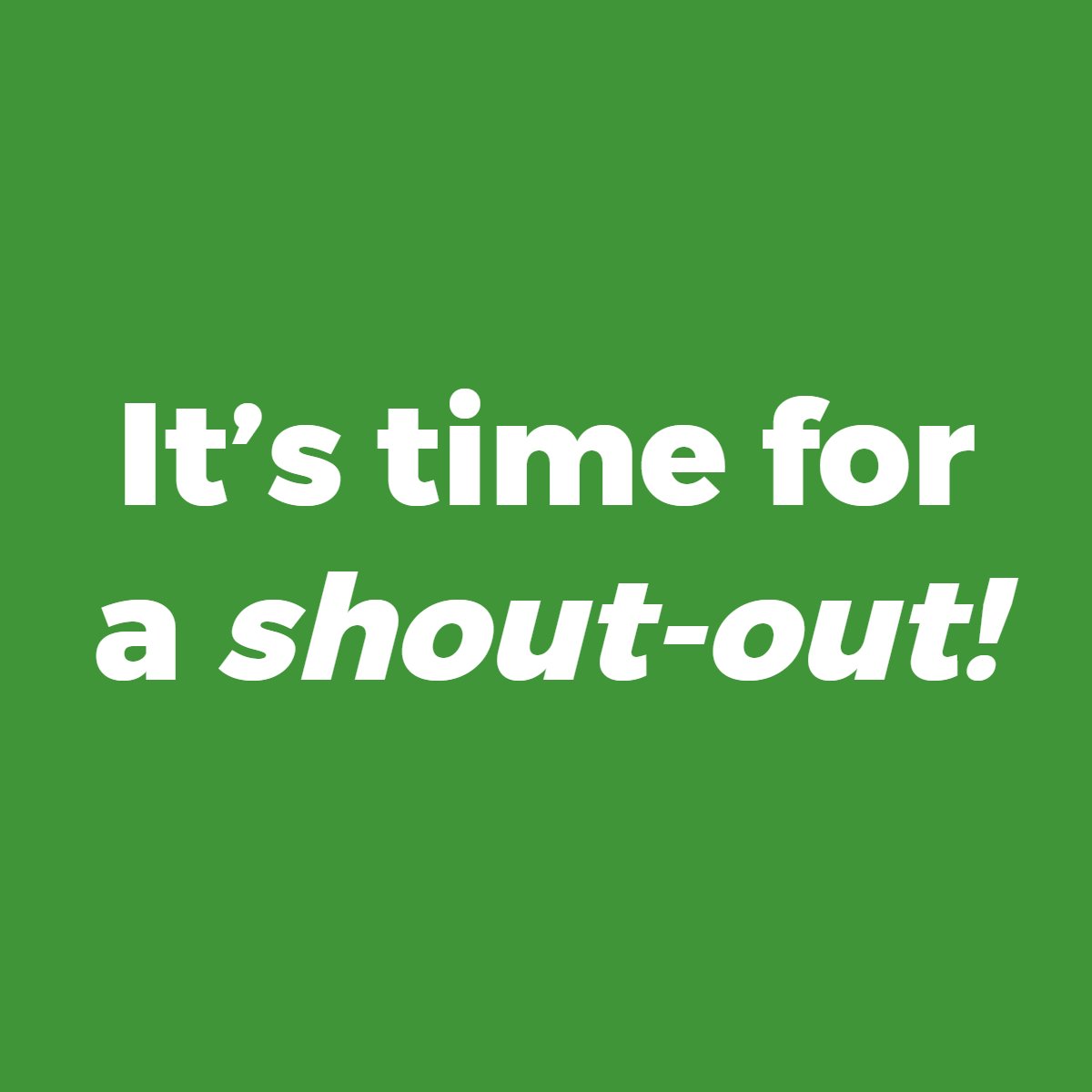 The award for best guests goes to you all.