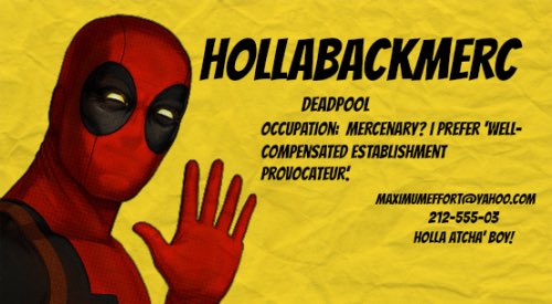 ❝ʙᴀᴄᴋ ʙʏ ᴜɴᴘᴏᴘᴜʟᴀʀ ᴅᴇᴍᴀɴᴅ, ɪᴛ's ᴍᴇ..! ᴅᴇᴀᴅᴘᴏᴏʟ.❞

💀 ᴍɪʀʀᴏʀs ᴅᴇᴛᴀɪʟ.
💩 616/ᴍᴄᴜ ғʀɪᴇɴᴅʟʏ.
 🅻 ᴄʀᴏssᴏᴠᴇʀs ᴀɴᴅ ʙᴀɴᴛᴇʀ ᴇɴᴄᴏᴜʀᴀɢᴇᴅ.
     ↳ ᴅᴍ ᴏʀ @ ᴛᴏ ᴘʟᴏᴛ.

『 #MarvelRP 』