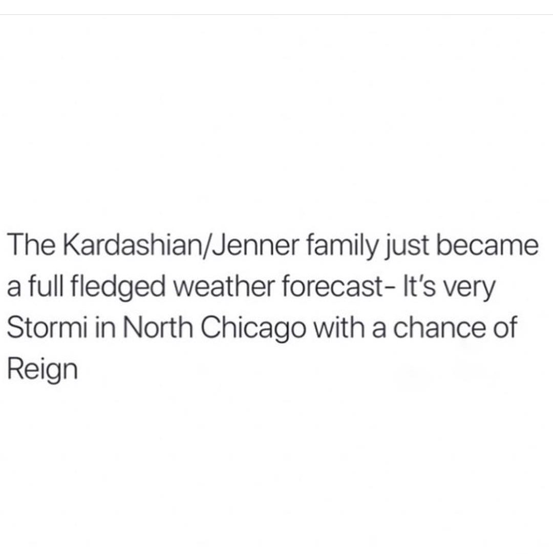 Jess91brown's tweet photo. I'm gone! 😂😂. #Kardashian #jenner #stormi #watchoutnorthchicago 😂😂 https://t.co/76TGHzFuIr