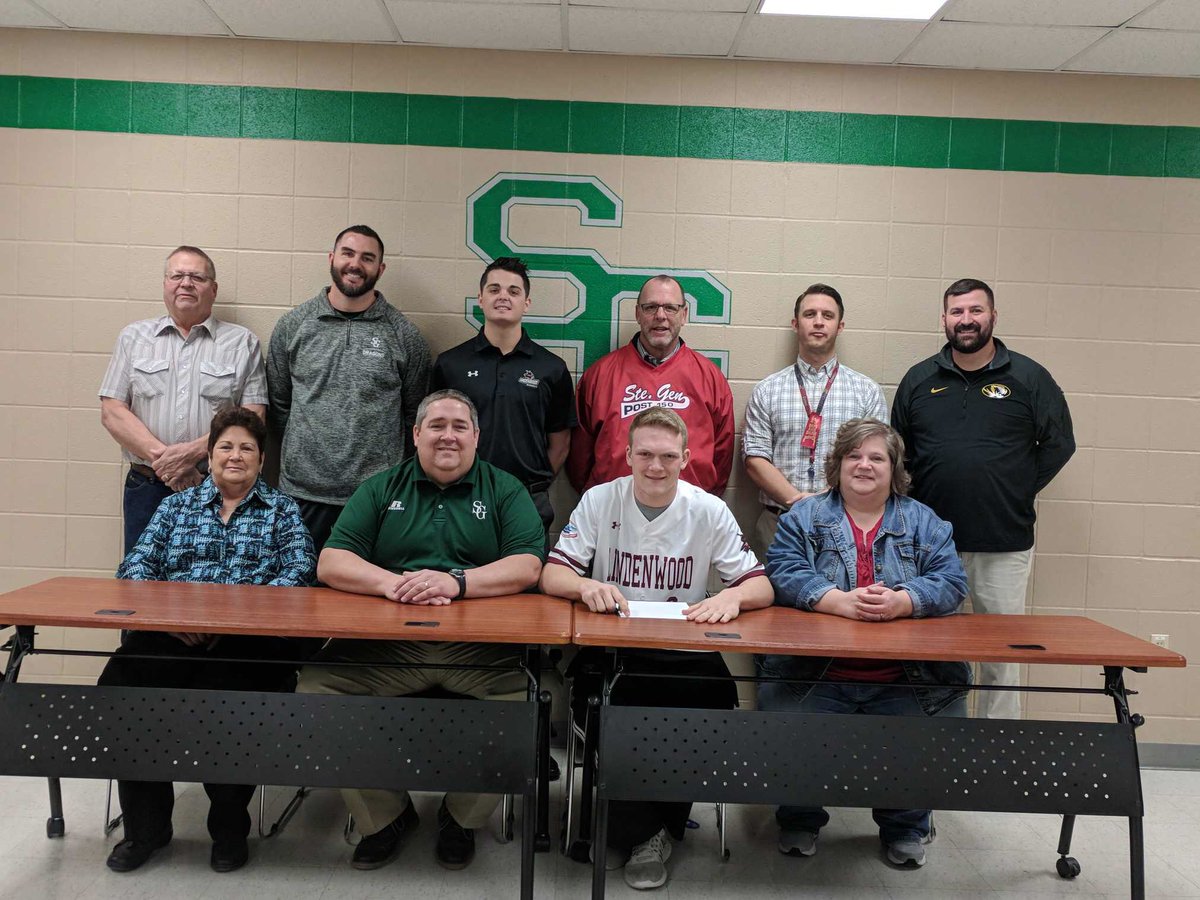 Proud of Drew Toombs. Signed today to continue playing baseball at Lindenwood-Belleville. #SGHS_family <a href="/KFMOsports/">KFMOsports</a>
