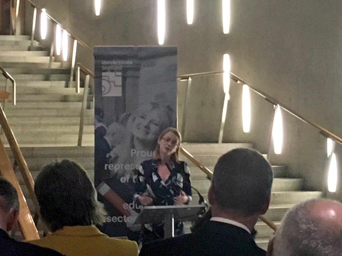 JamesDunphy's tweet photo. @S_A_Somerville encourages Scottish HEIs to push ahead on access thresholds to deliver for learners #WorkingToWidenAccess https://t.co/aL5qNJjlJg