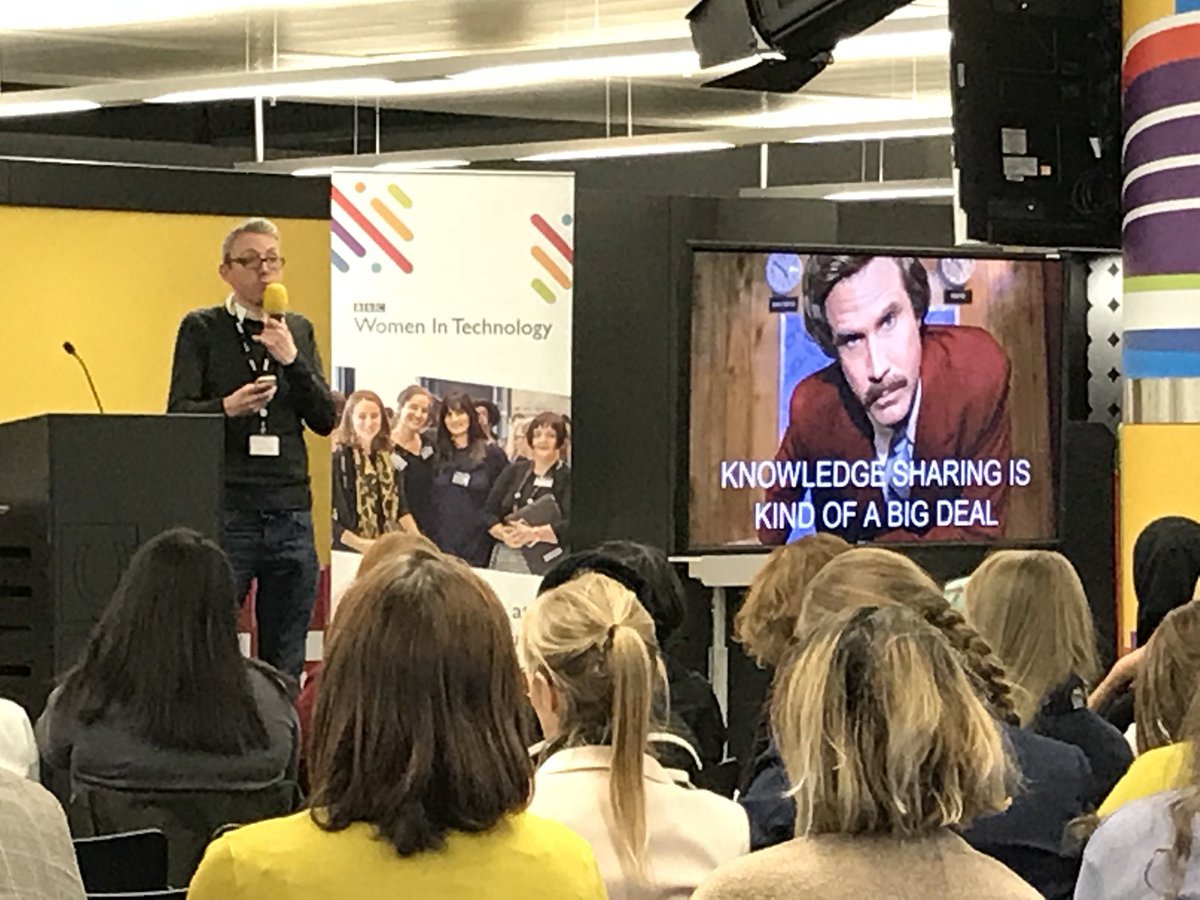 emmacarruthers's tweet photo. Marc Littlemore, BBC Audience Platform... Scaling for Strictly @MarcLittlemore  #WomenInTech #BuildTheBBC #BBCWiSTEM https://t.co/gwJsAtJUGJ
