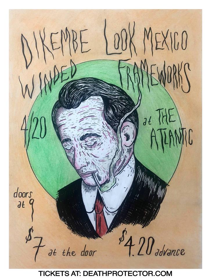 Dikembe (@dikembedudes) on Twitter photo 4/20 show with <a href="/FrameworksBand/">Frameworks</a> <a href="/LookMexico/">Look Mexico</a> & Winded. $4.20 playing all the Bowls songs too. RSVP/Tickets - facebook.com/events/1641227… 4/20 show with <a href="/FrameworksBand/">Frameworks</a> <a href="/LookMexico/">Look Mexico</a> & Winded. $4.20 playing all the Bowls songs too. RSVP/Tickets - facebook.com/events/1641227…