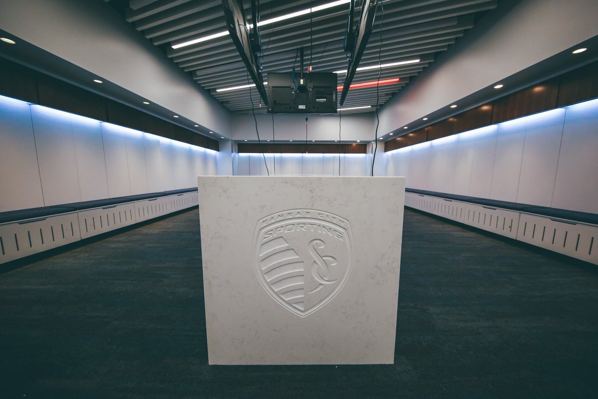 SportingKC's tweet photo. “As you can see, no stone has been left unturned. They thought of everything."

Welcome to @PinnacleNDC, the newest crown jewel of American soccer. 🔷🇺🇸⚽️

💻 https://t.co/OTTTGNpIJe https://t.co/zqr5BtJ7is
