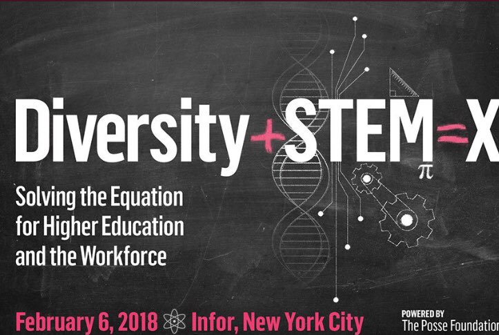 Great discussions in NYC today w fellow presidents, foundation &amp; industry leaders, STEM Posse students &amp; alums #PosseSTEM