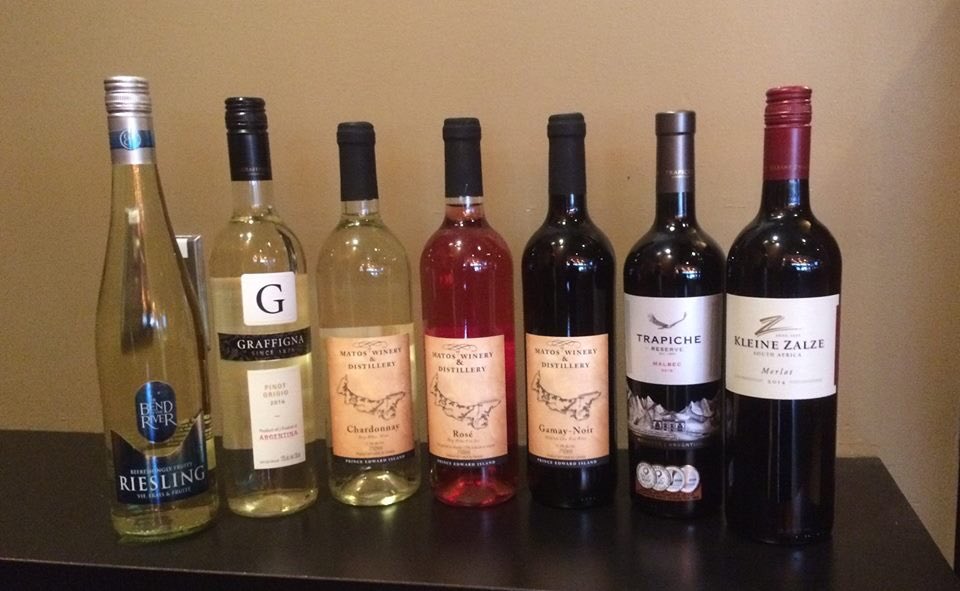 Join us tomorrow for the launch of our new Wine Down Wednesdays at Redwater. We've selected a variety of 7 premium wines, all just $20 with the purchase of any app on Wednesdays. #charlottetown #PEI