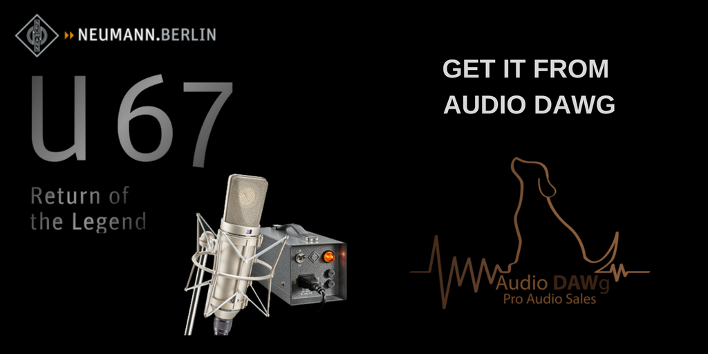 AudioDAWgTX's tweet photo. THE LEGEND RETURNS. Neumann’s U67 is available and Audio DAWg has them.
One of those mics every recording guru wants and needs. 
#neumann
#neumannU67
#NeumannMics
#NeumannBerlin
#AudioDAWg https://t.co/JiV7hHdcBe