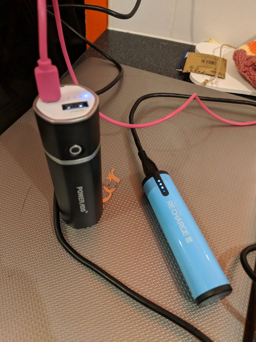 jon_wakefield's tweet image. When your attending @TeaAndAH and you know there will be plenty of tweeting the power banks need to be on full alert. #HeavyUser #OnceWasAboyScout #BePrepared