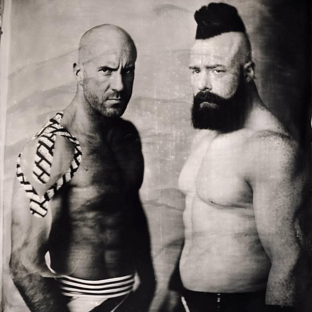automotor16's tweet photo. @SueChildress7 @Fileana2 #RespectTheMohawk #Sheamus #Cesaro #Sheasaro #TheBar https://t.co/JHE0xARto1