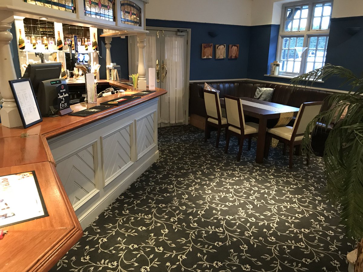 Half_wayHouse's tweet image. We are loving the new carpet in The Herongate Suite Bar.  Big thank you to @Property24Main - professional installation highly recommended