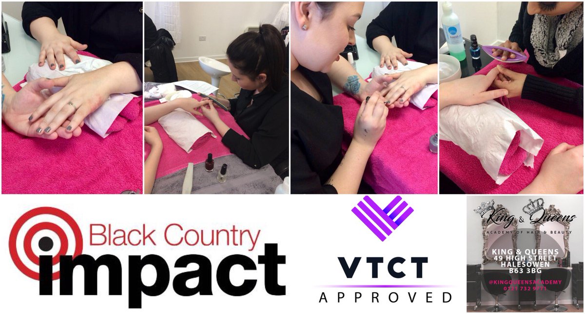 KingQueensAcad's tweet photo. Manicure Masterclass today at @KingQueensAcad with @BC_Impact @VTCT_uk #beauty #Therapy https://t.co/jseZmQ12hE