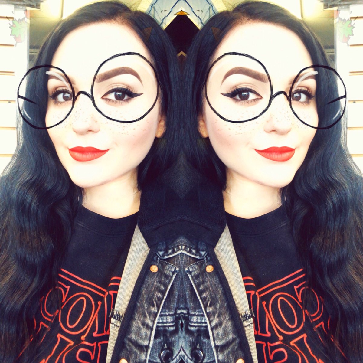 jeanette_x3's tweet image. I love this filter, let me be🤓 #snapchat #filterlife
