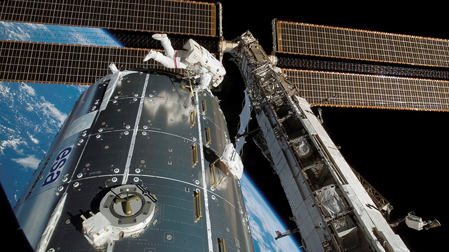 Space_Station's tweet image. Europe prepares to celebrate 10 years of its Columbus lab module at the space station as the crew studies the impacts of living in space. go.nasa.gov/2BJMWu3