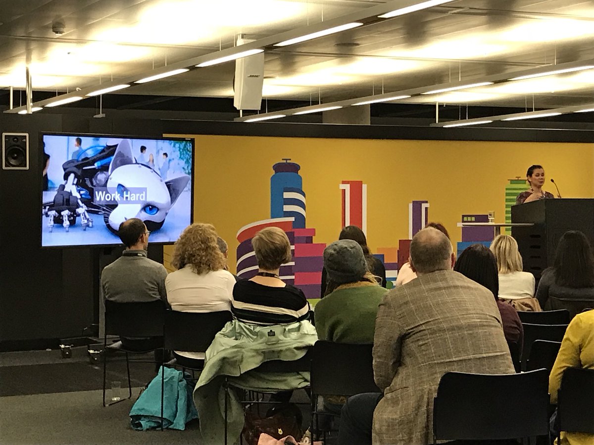 emmacarruthers's tweet photo. Vivi Campbell, BBC Voice Services: you don’t need a degree in computer science to work in tech! @VivianeCampbell #WomenInTech #BuildTheBBC #BBCWiSTEM https://t.co/aixWeLVo12