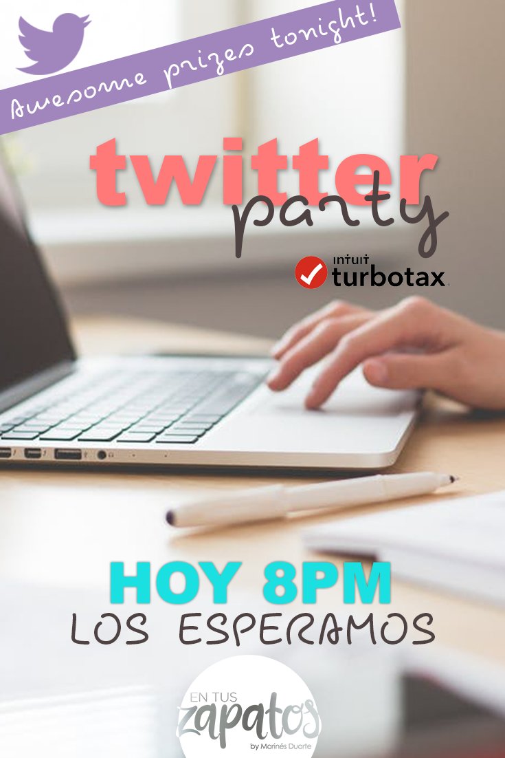 No te pierdas la oportunidad de ganar premios, conocer cómo hacer tus impuestos y divertirte un rato! Hoy te esperamos a las 8pm con <a href="/turbotax/">Intuit TurboTax</a> #ConTurboTaxPuedes