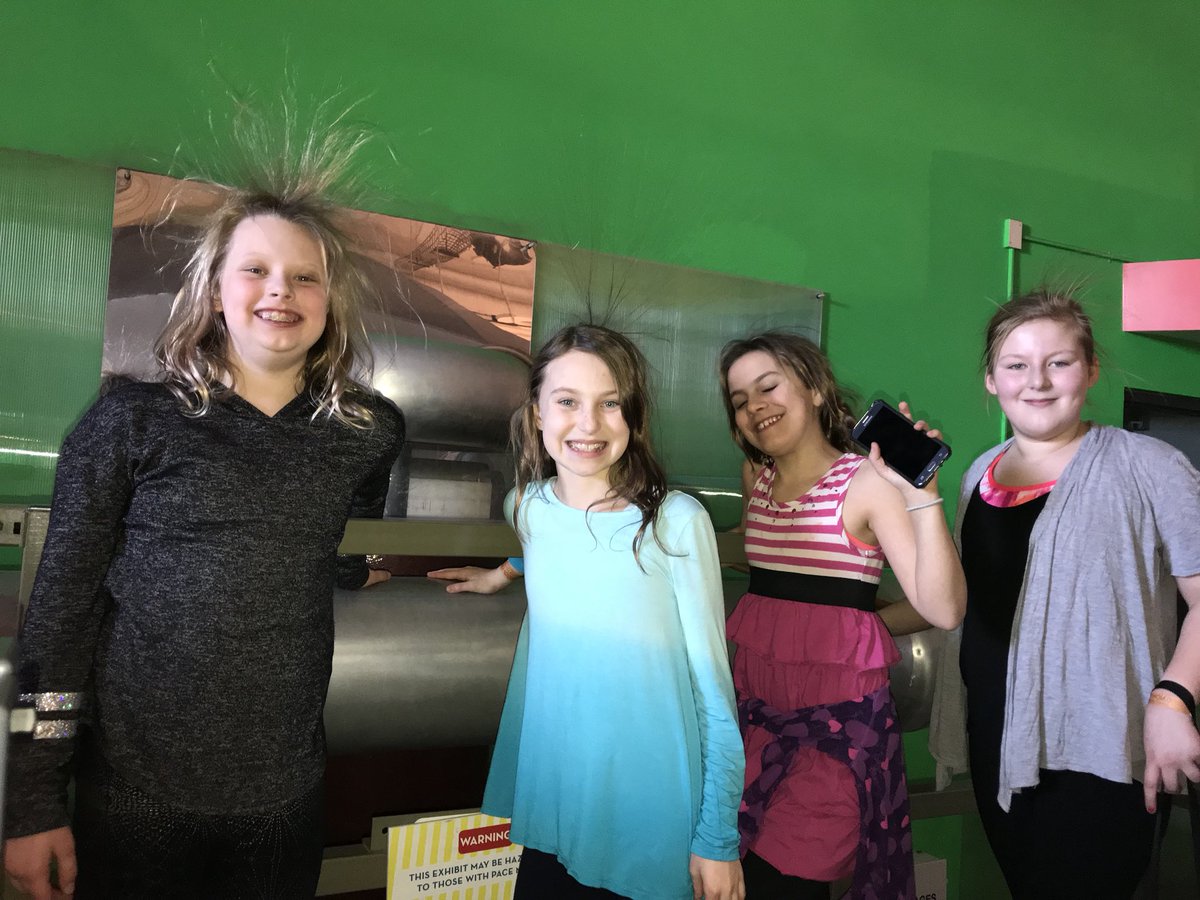 Lovely hair dew, ladies! #Science #RaiderStrong