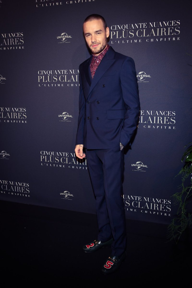 LiamPayne's tweet image. #FiftyShadesFreed Premiere tonight in Paris 💫 @RitaOra