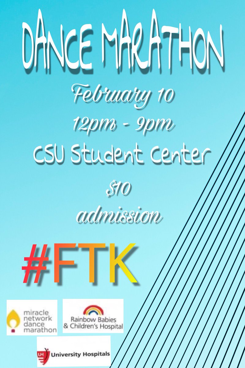 PhiMuCSU's tweet image. Countdown to Dance Marathon:
⭐️ 4 DAYS ⭐️
Don’t forget to sign up and come this Saturday #FTK