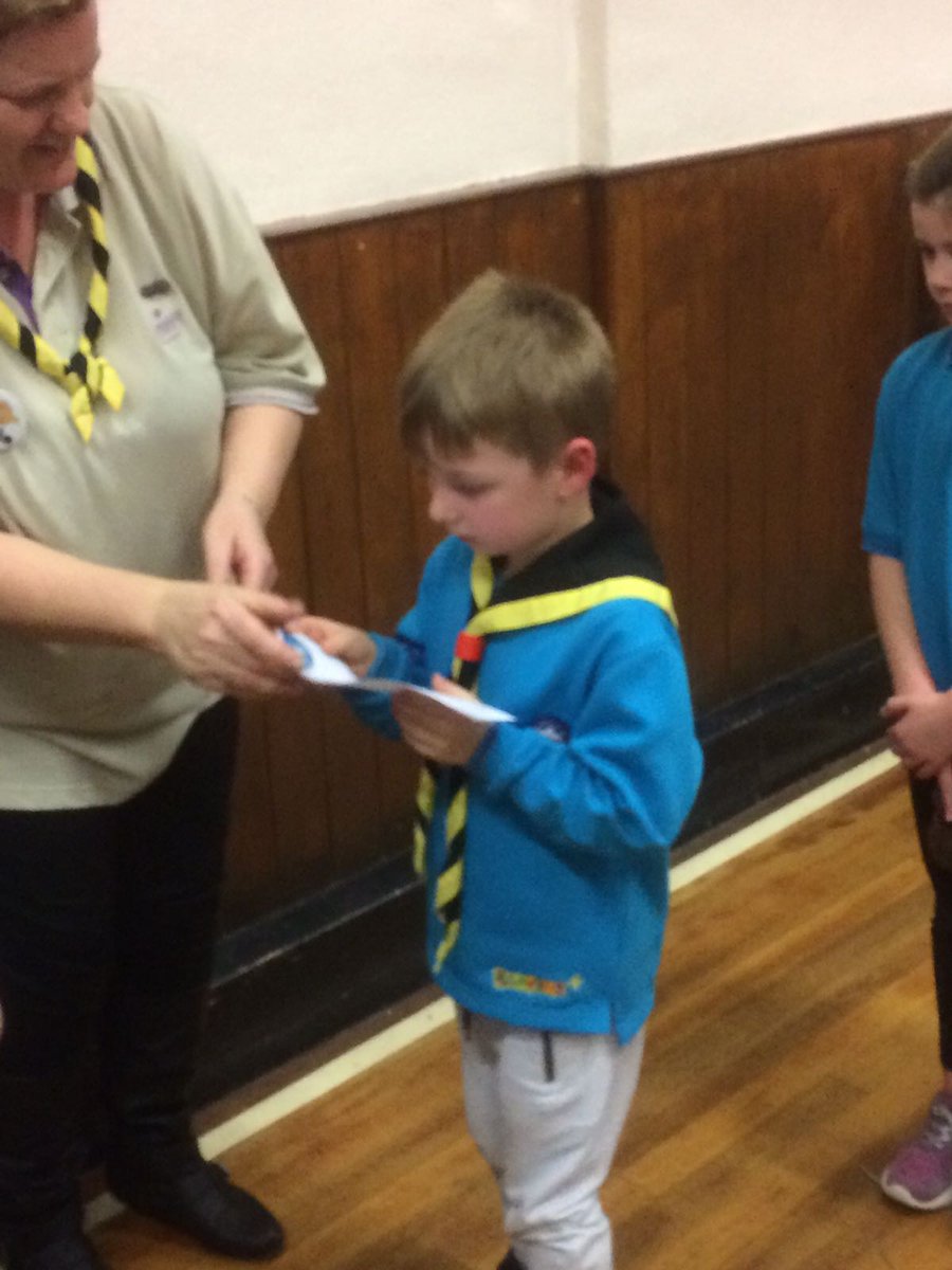 Lots of badges awarded tonight. Well done <a href="/HunsdonBeavers/">Hunsdon Beavers</a>