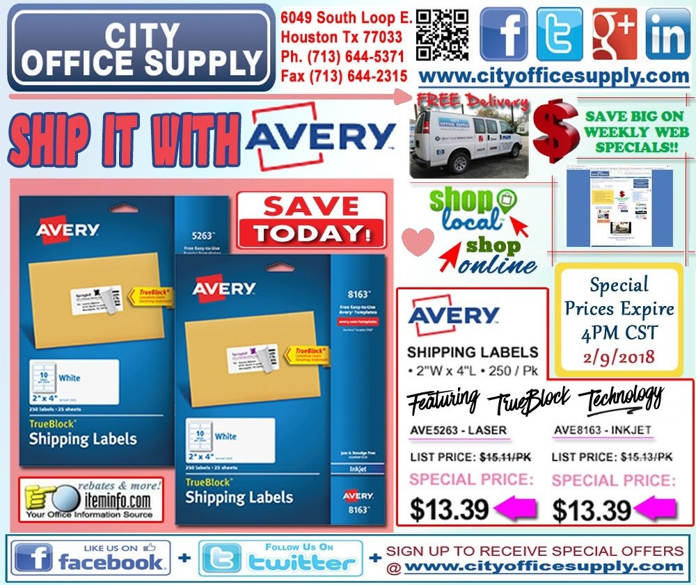 cityos's tweet photo. #Reuse+#Recycle with #Two4Tuesday @AveryProducts #TrueBlock #ShippingLabels #WeeklyWEBSpecial @ https://t.co/zb4z5RaOwd -> https://t.co/zUeA0z7oB5 https://t.co/rMDUp5M7xD