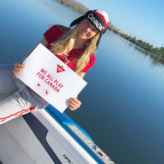 Peace, power and grace is what Canada represents. 
I’m proud to play for Canada!!
At the XXIII Winter Olympics, the strength of the mighty Maple Leaf brings the True North together in Patriot Love... to cheer loud... and to tap!
#WeAllPlayForCanada 
<a href="/CanadianTire/">Canadian Tire</a>
