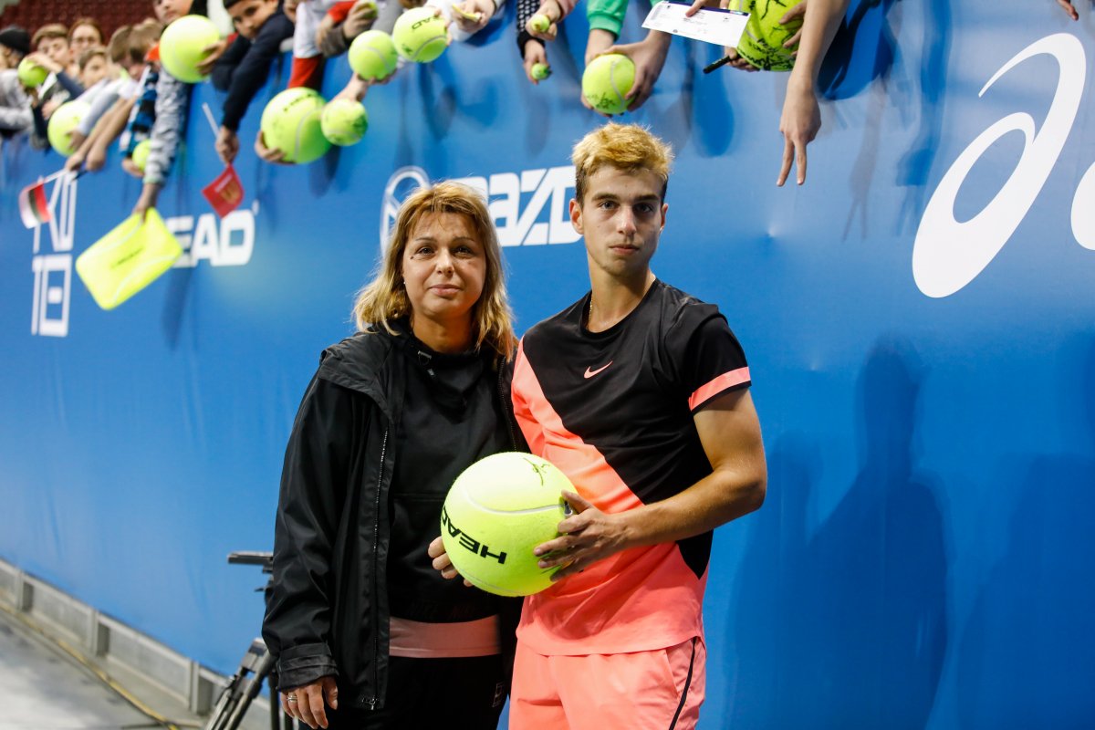 DIEMA XTRA Sofia Open 2018
Adrian Andreev 🇧🇬 vs. Denis Istomin 🇺🇿 3:6, 4:6 - 6 Feb, #SofiaOpen #tennis #ATP 📸 © <a href="/LAPbg/">LAP.bg</a>