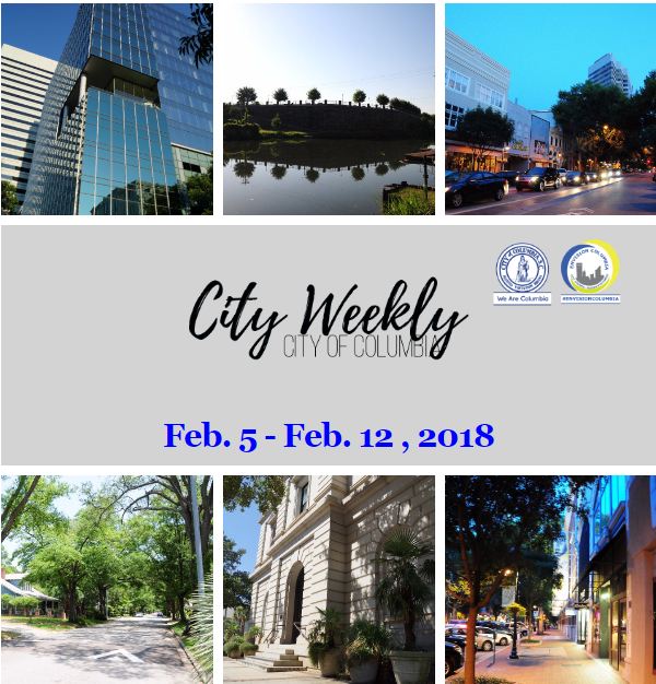 CityofColumbia's tweet photo. For information on the City's past, present and future events, please tune in to this week’s edition of City Weekly: https://t.co/aRcSlkV5r4 #StayConnected #ReadandShare #CityPR #Newsletters #CityNews https://t.co/duM48PmvnE