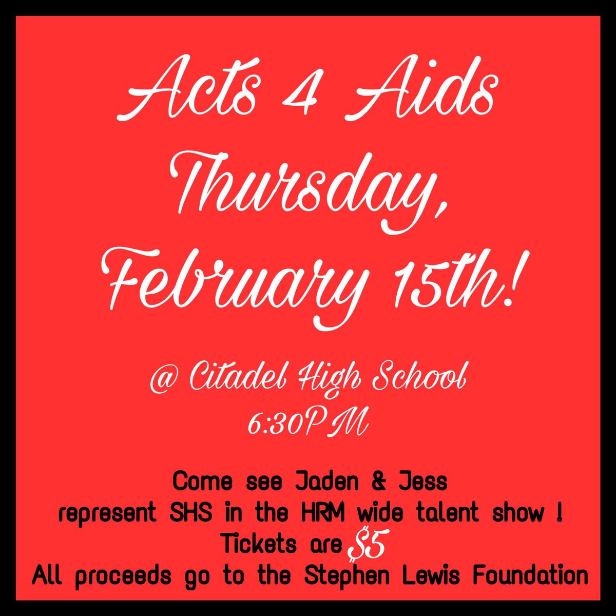 SHSkingfishers's tweet photo. Tickets available in the Kingfisher Corner Store!!! $5 https://t.co/fw5fSvCN37