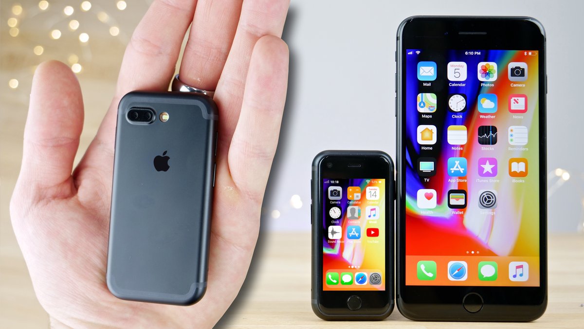 Bryanmillers1's tweet photo. Worlds Smallest iPhone Clone, This Was Fun To Make! https://t.co/7NfiGGwJVM by #EveryApplePro via @ridder_co https://t.co/bpZ8qT0bbq