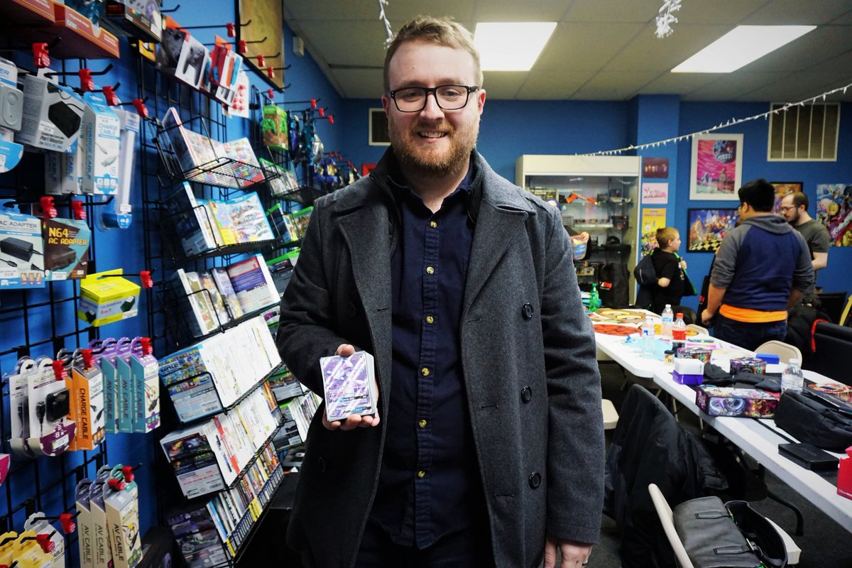 SideScrollersNJ's tweet photo. Many congrats to @Shiiuga, our first #pokemonchampion from this past #PokemonFriday!!! 

#SideScrollersNJ #Pokemon #pikachu #ichooseyou #pokeball #PokemonTrainer #pokemonmaster #Tradingcards #TCG #tabletopgames #gaminglounge #videogamestore #weeklytournaments #tournaments https://t.co/r6aqCrtvVT