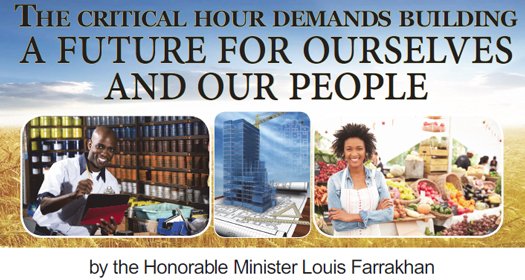 LouisFarrakhan's tweet photo. Black people: What will we leave for our children if we don’t leave them a Nation and Land upon which to build a future ourselves and our people? https://t.co/sNXxHYyxD1 https://t.co/SoNVV5H22T