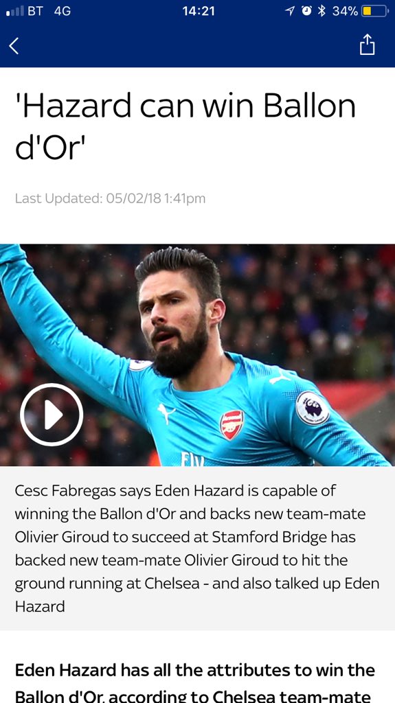 Someone at sky sports trying to hit a word count?