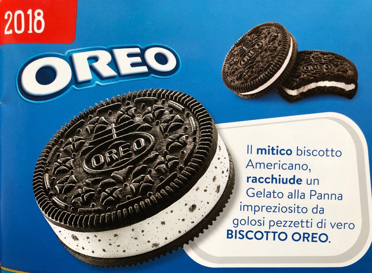 fratelliferrari's tweet image. Il celebre biscotto @Oreo in formato gelato? Da oggi è realtà in tutti i bar che avranno al loro interno il marchio “Gelati Motta”‼️Il mitico biscotto americano racchiude un gelato alla panna impreziosito da pezzetti di vero biscotto Oreo 🍪 Una novità davvero imperdibile 😍