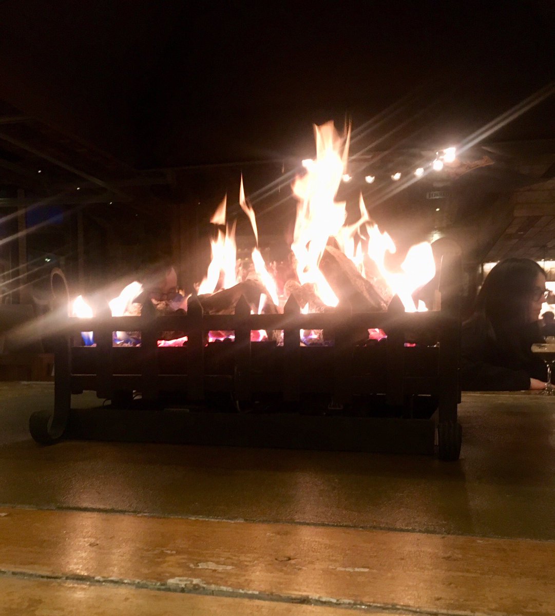 jennifever1's tweet photo. Love the little fire in @AlbertsSchloss until you sit at that island for 3 minutes & it melts your face off #twistedfirestarters https://t.co/u8dDyJOOrk