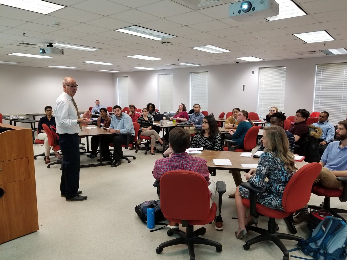 CU_PharmSci's tweet photo. Dr. Chuck Carter is acting as the FDA. The students have formulated a drug, gone through clinical trials, reformulated the drug, run some statistics, and are now finally getting their drug approved. @CampbellCPHS @CUIPE @CUCLNR #CUIPEActivityDays https://t.co/tmS7jp36Yd