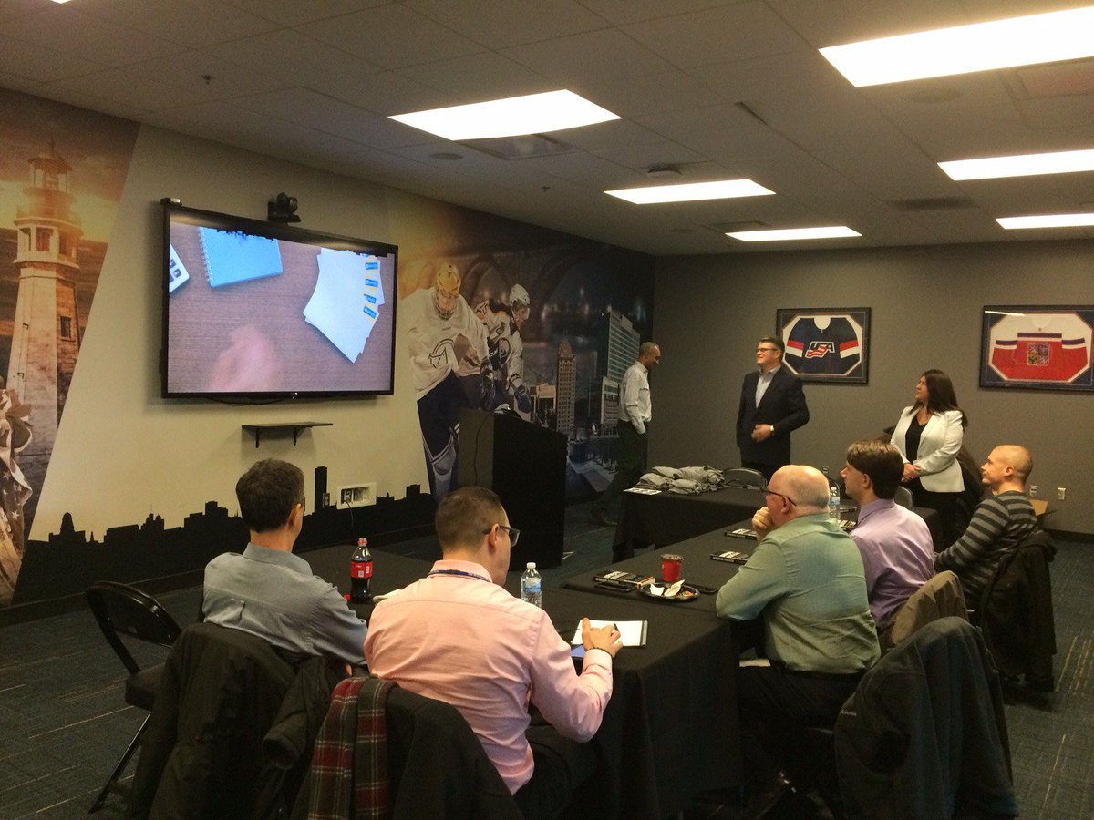 KellyGlath's tweet photo. Great event in Buffalo, NY today where we tuned into a webinar on the future of cloud security with @PaloAltoNtwks! #EpicCloudSecurity @716FoodandSport https://t.co/W2WQCQc0jt