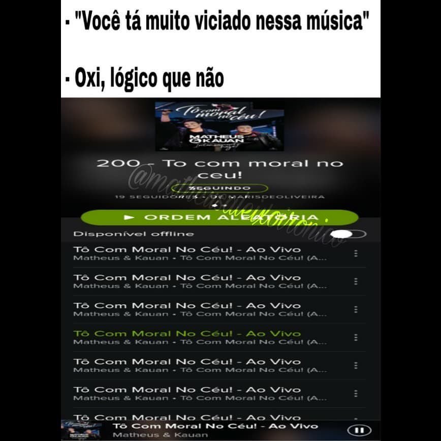 mek_central's tweet photo. O replay aqui tá rolando solto! Quem aí não para de ouvir “Tô com Moral no Céu” nas plataformas digitais?! 👼🏻❤️
📸: @matheusaleixoironico #HumorMeK https://t.co/1oQqjK5xaf