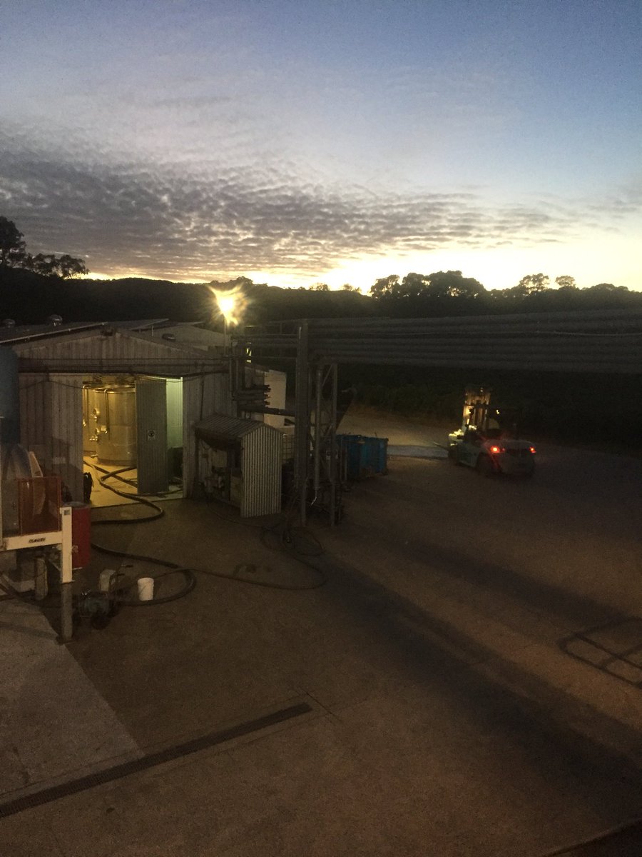 Home for the next 8 weeks #vintage18 #mclarenvale #NightShift #WineWednesday