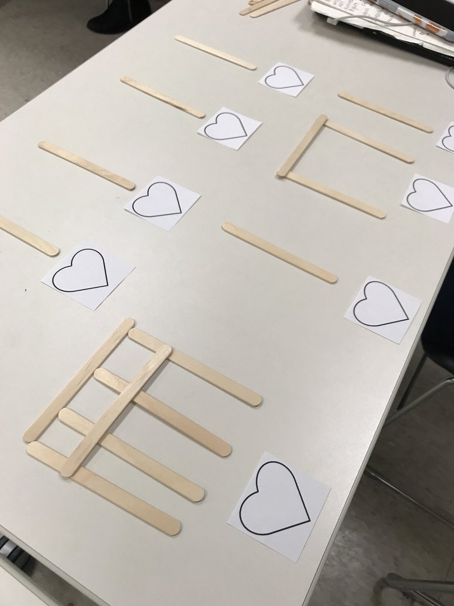 Keeping with the Valentine’s Day theme while learning about beat and rhythm in EDUC 8P23 💓