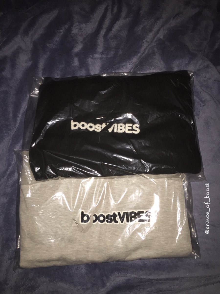 Mail call. Couple @boostVIBES hoodies.