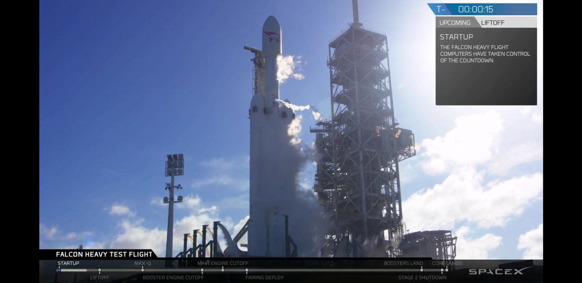 bamboosplat's tweet photo. One small step for mankind ... and a giant leap for #Tesla .... he's on his way to mars #SuccessfullyLaunchedACarIntoSpace #TeslaToMars #ILoveScienceMe https://t.co/Z5pGLtbJac