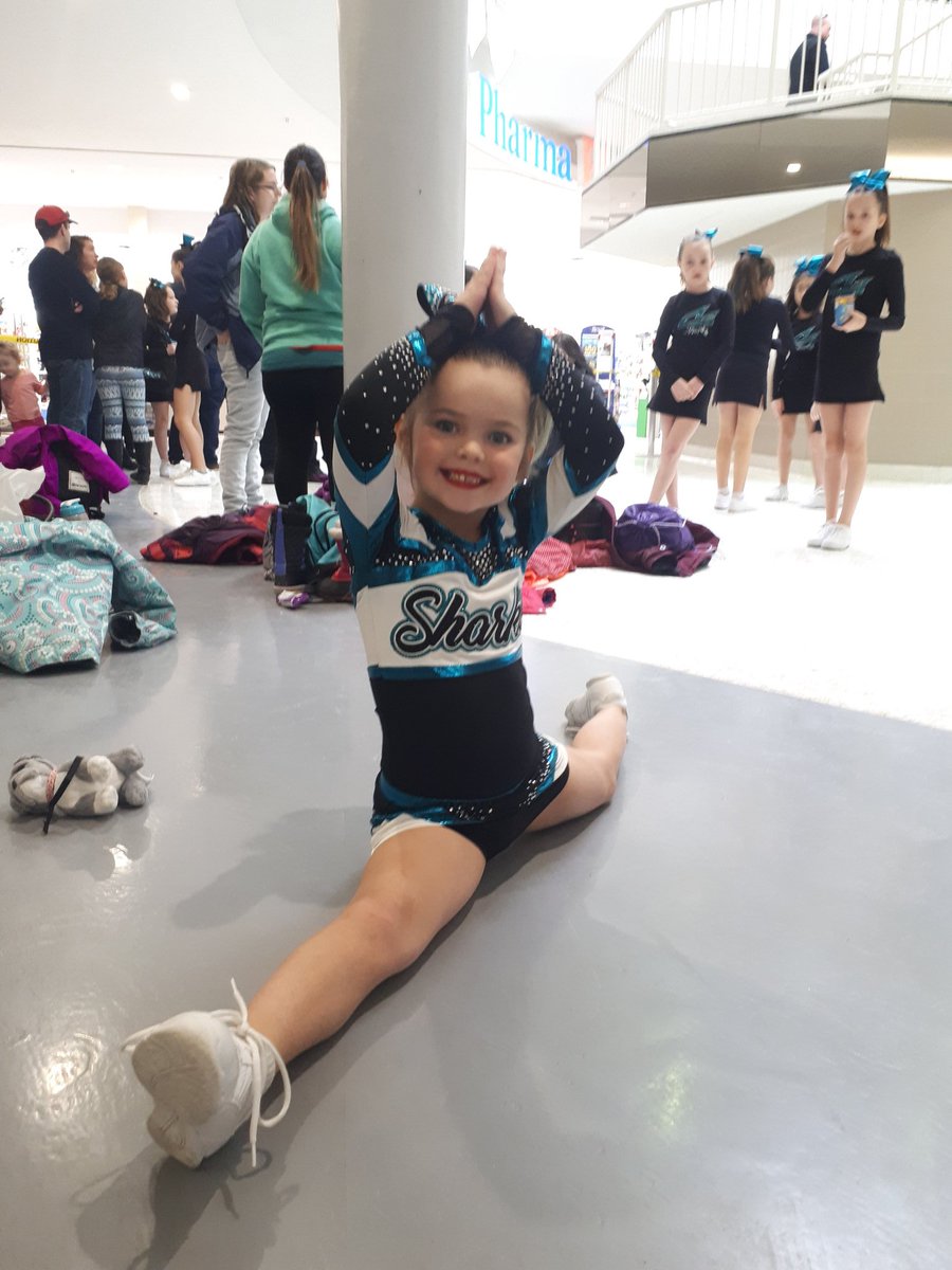 richmond_steph's tweet photo. #thisisshark #cheergoals #proud of her https://t.co/q3dWUtFGws