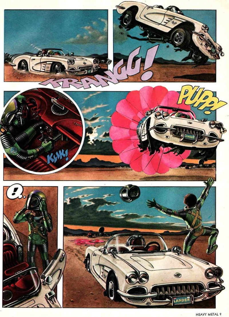 and now we have also exclusive pictures of the car landing.. <a href="/HeavyMetalInk/">Heavy Metal</a> #FalconHeavy
