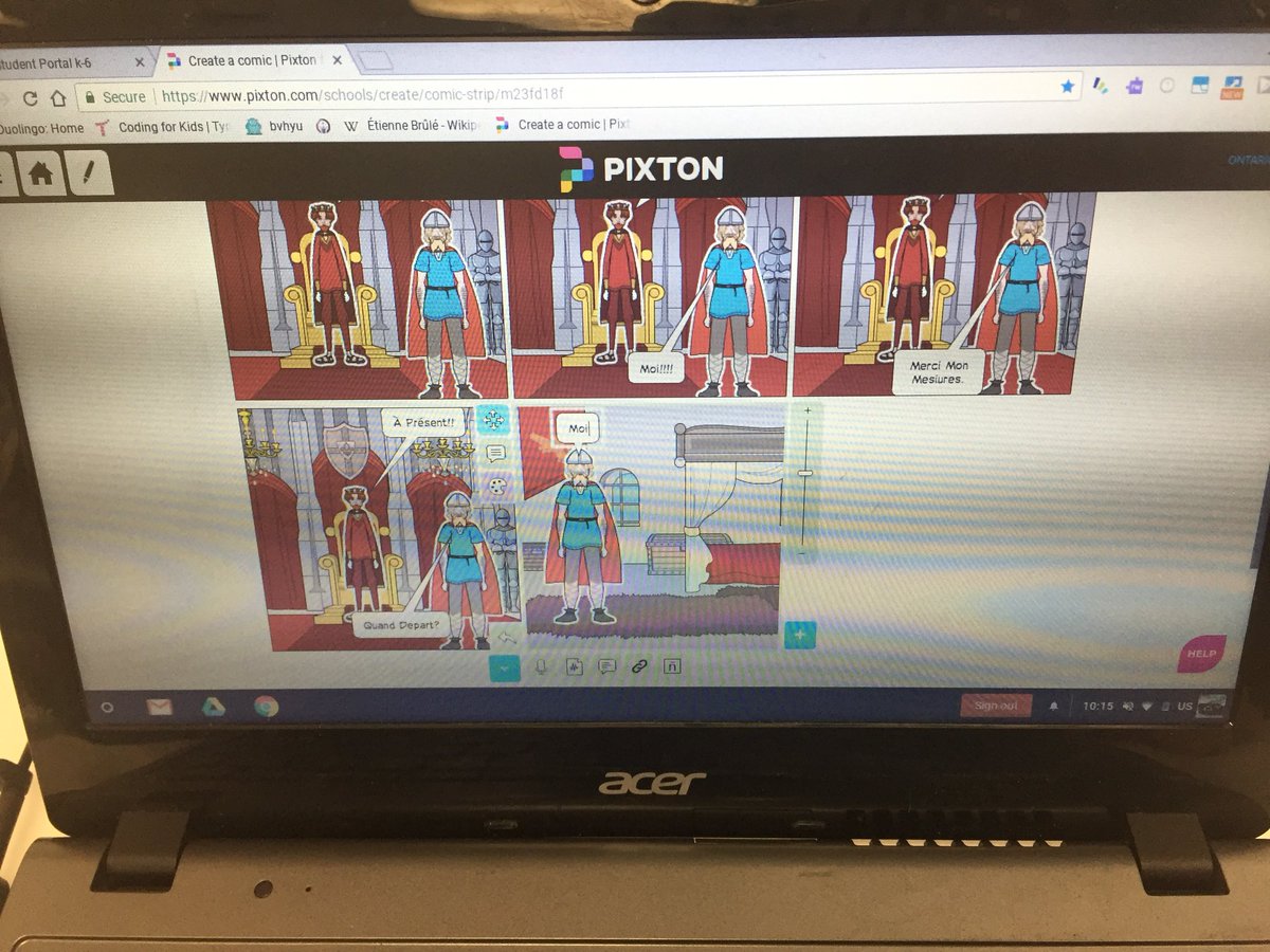 ℍ𝕖𝕒𝕥𝕙𝕖𝕣 𝔹𝕚𝕝𝕕𝕖𝕣 The Gr 5s Are Loving Using Pixton To Share Their Knowledge About The Experiences Of Various European Explorers Lukocsb Ocsbfsl Ocsbdl T Co Iec0bzd8wp