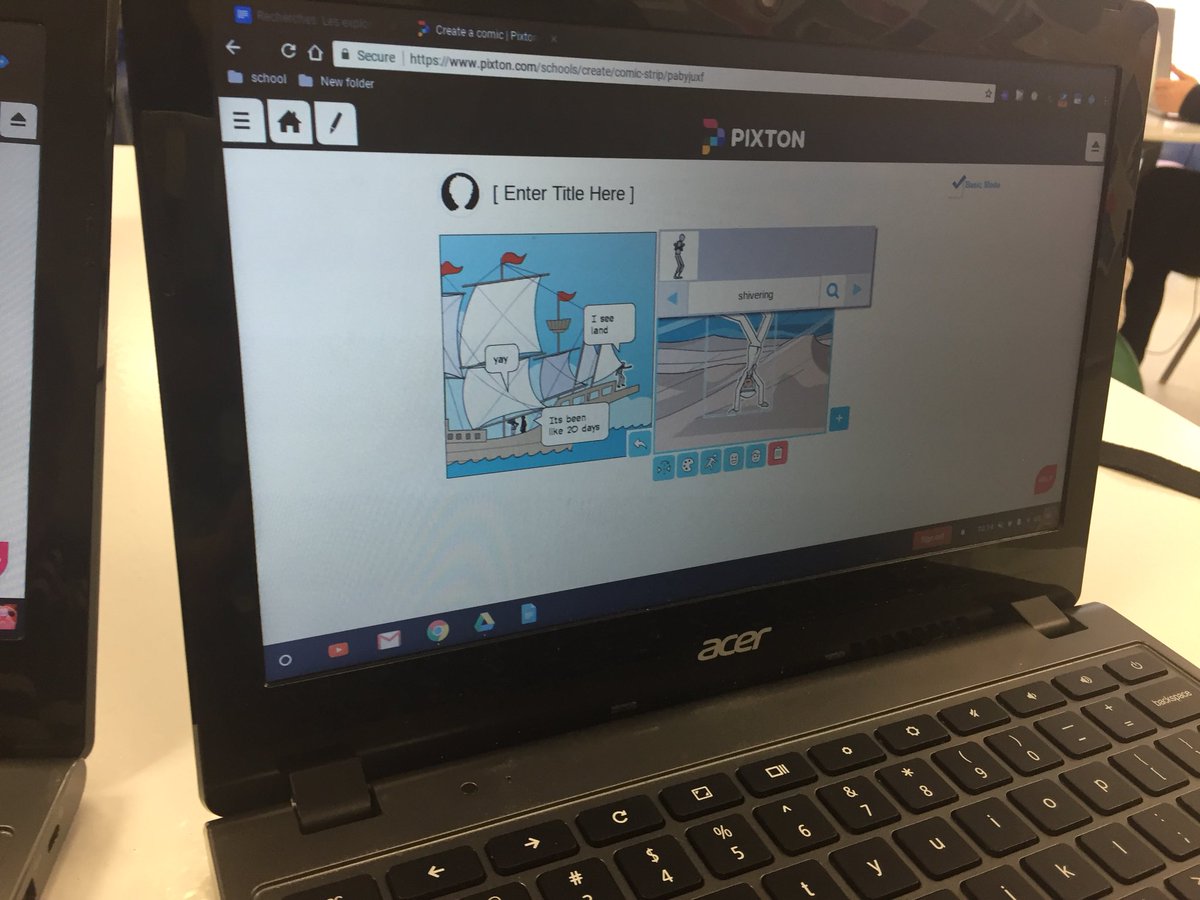 ℍ𝕖𝕒𝕥𝕙𝕖𝕣 𝔹𝕚𝕝𝕕𝕖𝕣 The Gr 5s Are Loving Using Pixton To Share Their Knowledge About The Experiences Of Various European Explorers Lukocsb Ocsbfsl Ocsbdl T Co Iec0bzd8wp