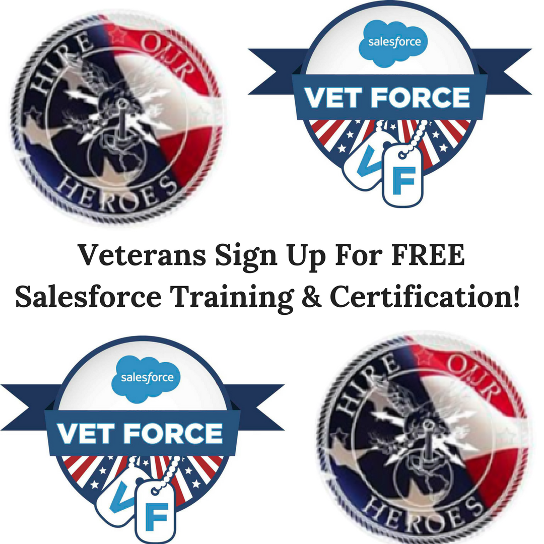 HiredHero's tweet photo. #Veterans Did You Know We Can Help You Get Into A Career With An Average Salary of 75K?

Hire Our Heroes and VetForce want to impact the lives of 10,000 vets by assisting with Salesforce training, certification and related employment!

https://t.co/U0S0JY8YBO

#saleforce https://t.co/XeWYXcgRMt