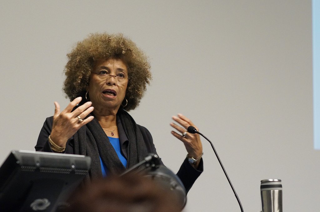 Angela Davis, Photo courtesy of Columbia GSAPP, Wikimedia Commons