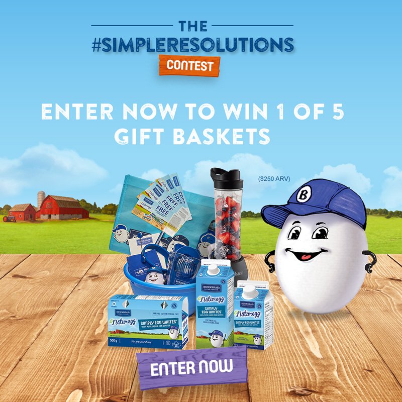 BurnbraeFarms's tweet image. 🤩CONTEST ALERT! 🤩

We're excited to share the #SimpleResolutions contest with you! Enter now for a chance to win 1 of 5 gift baskets. 

➡️To enter &amp;amp; full rules : contest.burnbraefarms.com/simpleresoluti…